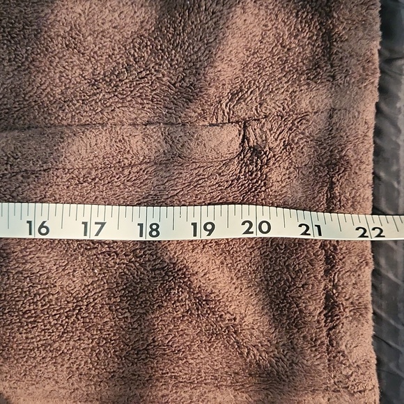 The North Face brown woman's fuzzy full zip-up jacket  small - Picture 8 of 9